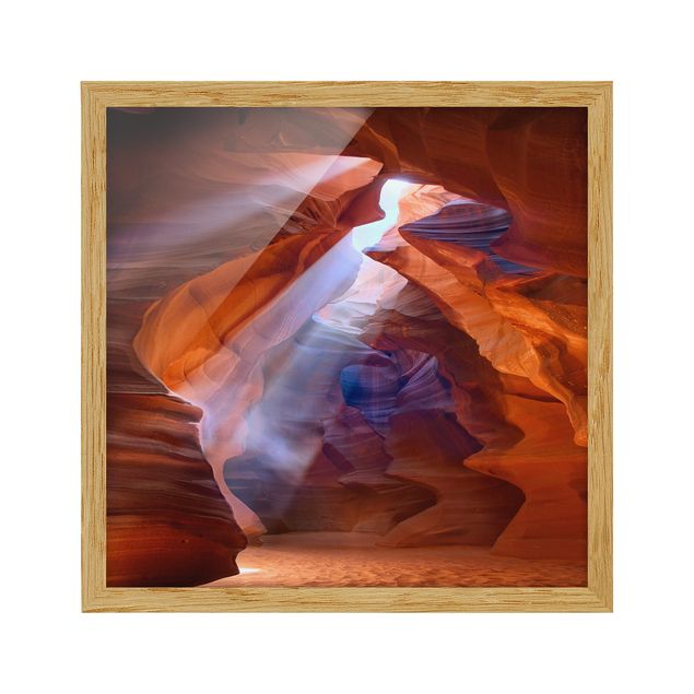 Wanddeko Flur Lichtspiel im Antelope Canyon
