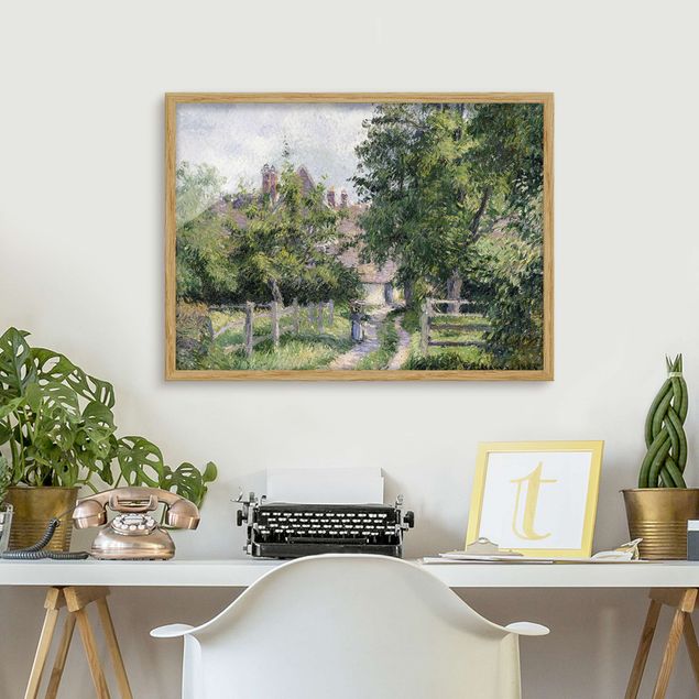 Wanddeko Wohnzimmer Camille Pissarro - Saint-Martin
