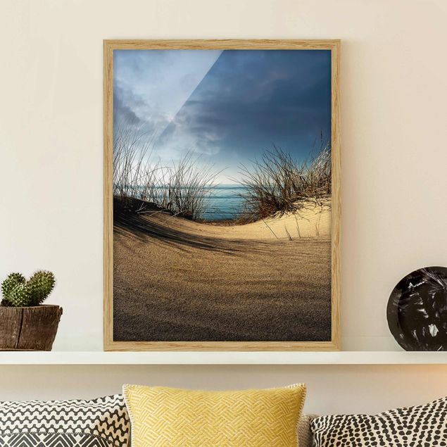 Strandbilder mit Rahmen Sanddüne