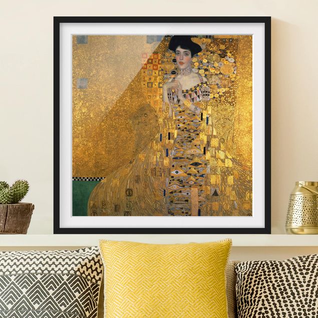 Wandbilder Art Deco Gustav Klimt - Adele Bloch-Bauer I