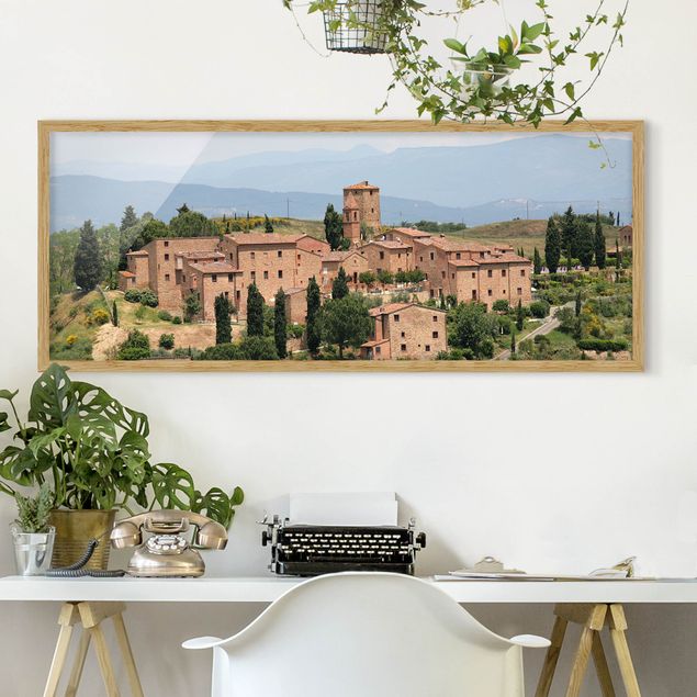 Wanddeko Architektur Charming Tuscany