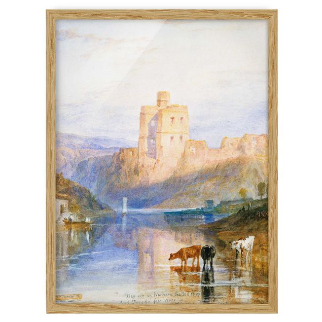 Wanddeko Esszimmer William Turner - Norham Castle