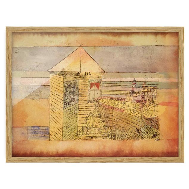 Wanddeko Esszimmer Paul Klee - Wunderbare Landung