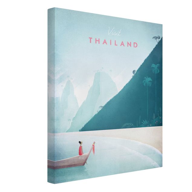 Wanddeko Flur Reiseposter - Thailand