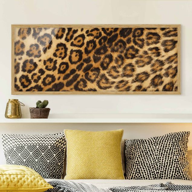 Wanddeko Wohnzimmer Jaguar Skin