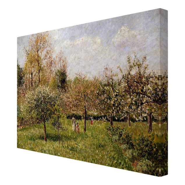 Romantik Bilder Camille Pissarro - Frühling in Eragny