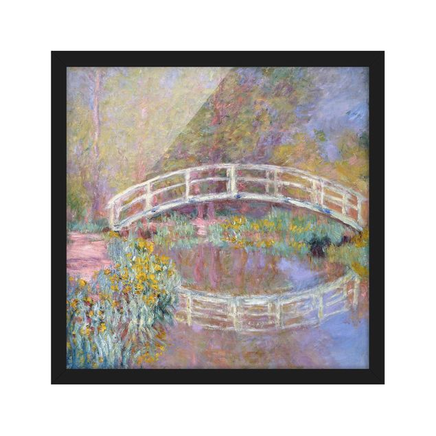 Deko Botanik Claude Monet - Brücke Monets Garten