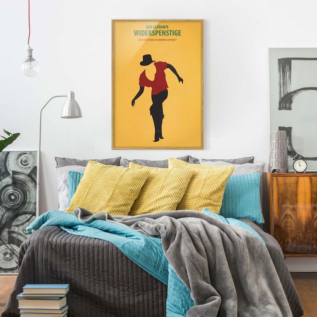 Wanddeko Schlafzimmer Filmposter Der gezähmte Widerspenstige