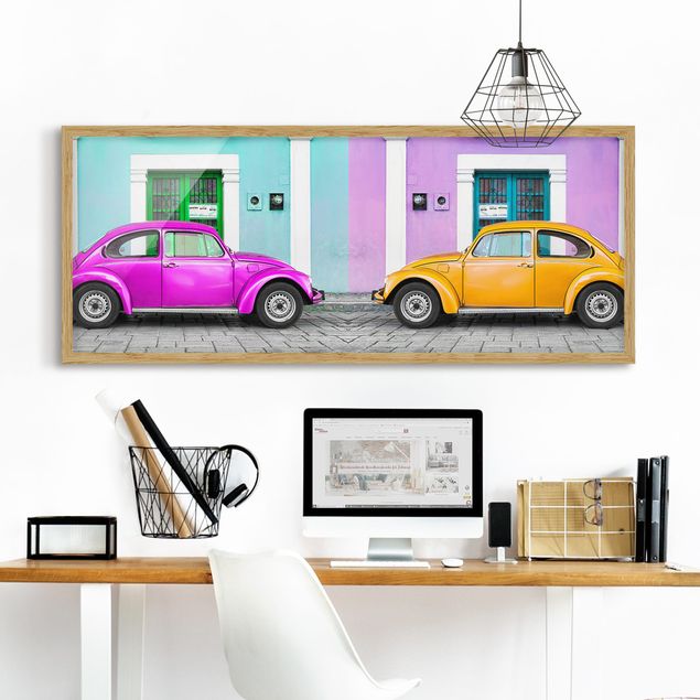 Wanddeko Schlafzimmer Kolorierte Beetles