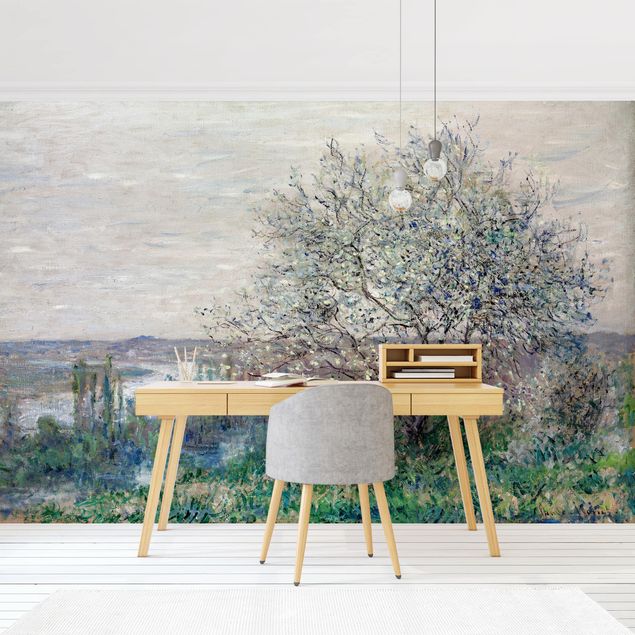 Wanddeko Wohnzimmer Claude Monet - Frühlingsstimmung