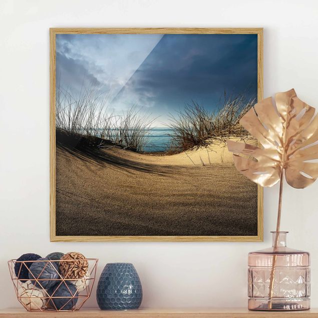 Strandbilder mit Rahmen Sanddüne