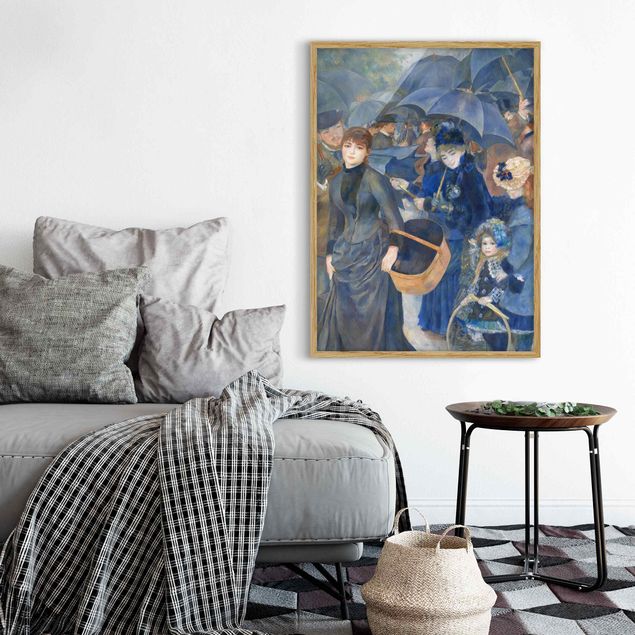 Wanddeko Wohnzimmer Auguste Renoir - Die Regenschirme