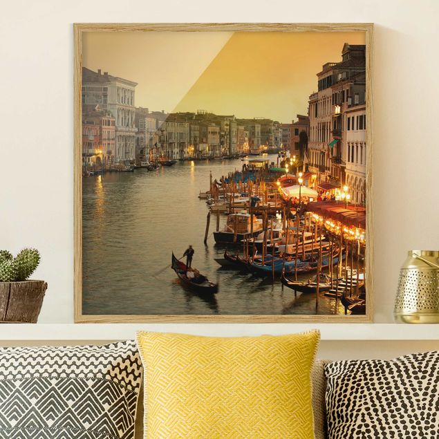 Wanddeko Architektur Großer Kanal von Venedig