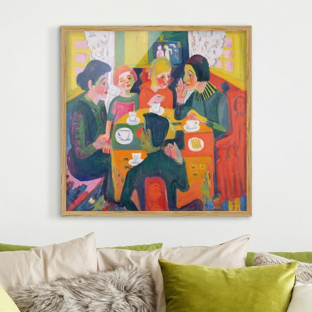 Wanddeko Wohnzimmer Ernst Ludwig Kirchner - Kaffeetisch