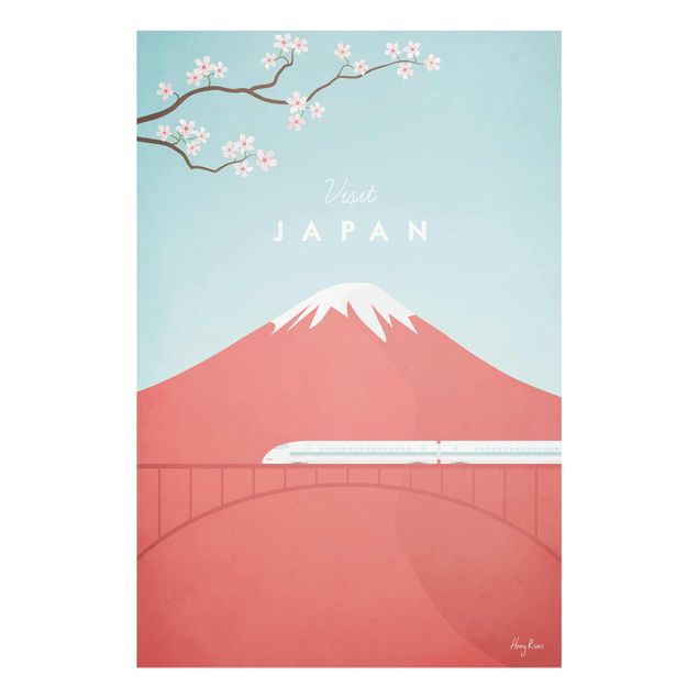 Wanddeko Büro Reiseposter - Japan