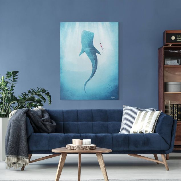 Wanddeko Wohnzimmer Der Walhai