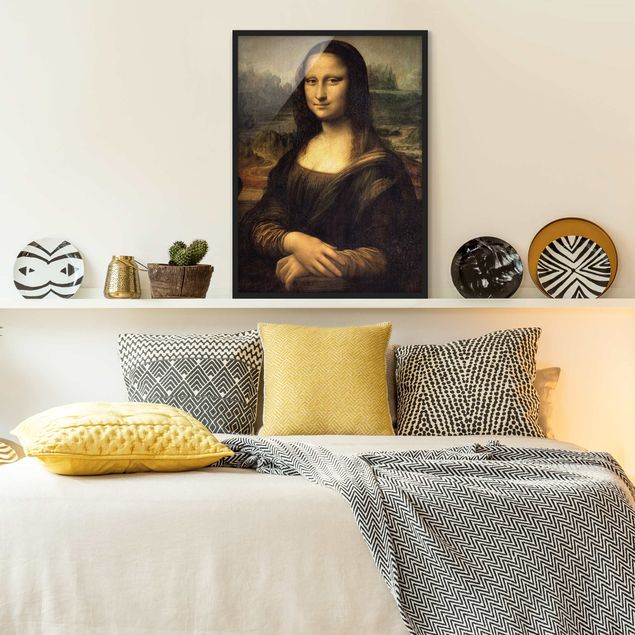 Wanddeko Schlafzimmer Leonardo da Vinci - Mona Lisa
