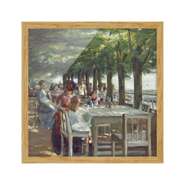 Wanddeko Flur Max Liebermann - Terrasse des Restaurants Jacob