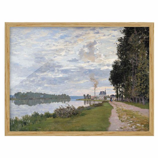 Wanddeko Flur Claude Monet - Ufer Argenteuil