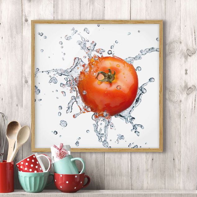 Küche Dekoration Frische Tomate