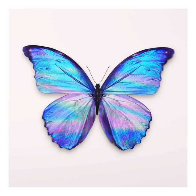 Wanddeko Esszimmer Holografischer Schmetterling