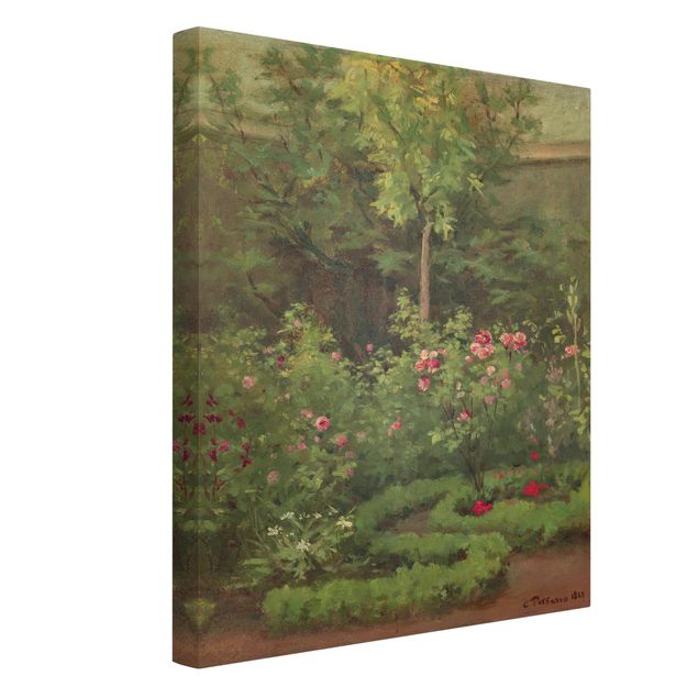 Wanddeko Schlafzimmer Camille Pissarro - Ein Rosengarten