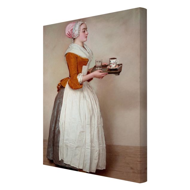 Wanddeko Esszimmer Jean Etienne Liotard - Das Schokoladenmädchen