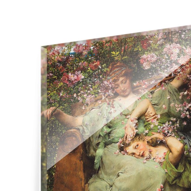 Wanddeko Büro Sir Lawrence Alma-Tadema - Im Rosengarten
