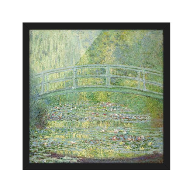 Wanddeko Flur Claude Monet - Japanische Brücke