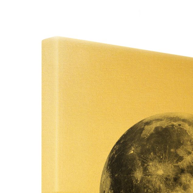 Wanddeko über Bett Der Mond - La Lune