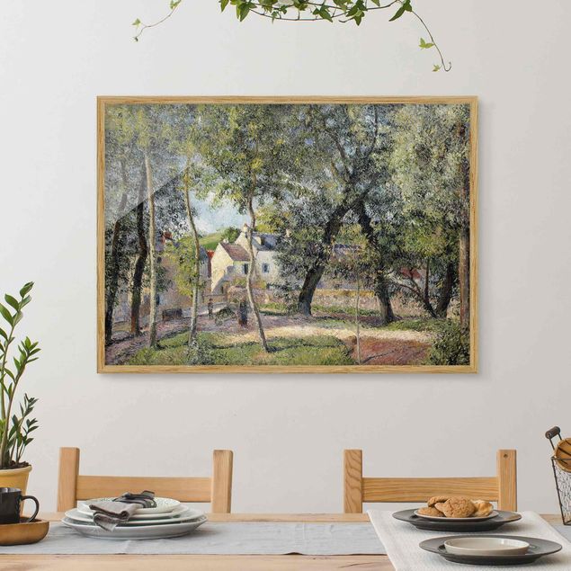 Impressionismus Bilder kaufen Camille Pissarro - Landschaft bei Osny