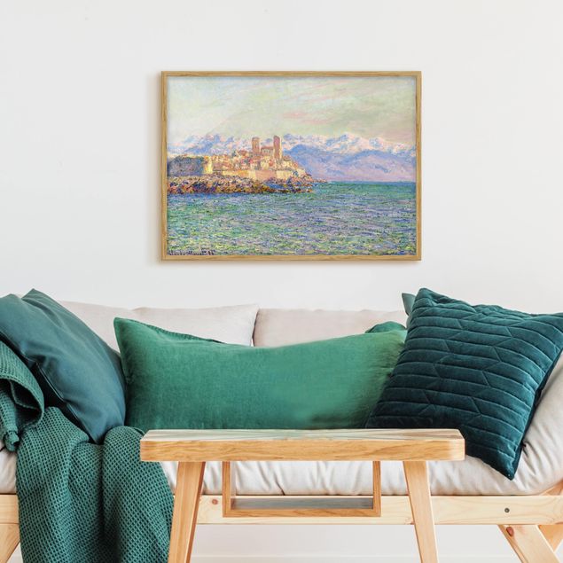 Wanddeko Wohnzimmer Claude Monet - Antibes-Le Fort