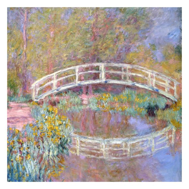 Wanddeko Esszimmer Claude Monet - Brücke Monets Garten