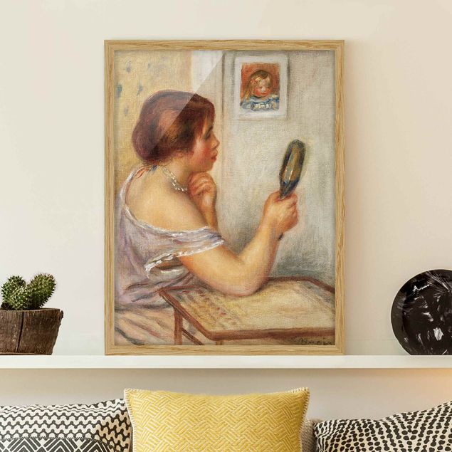 Impressionismus Bilder kaufen Auguste Renoir - Gabrielle mit Spiegel