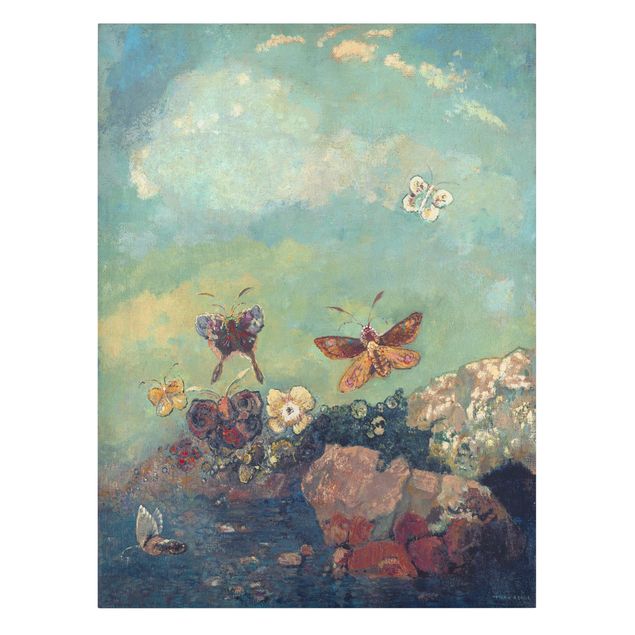 Wanddeko Esszimmer Odilon Redon - Schmetterlinge