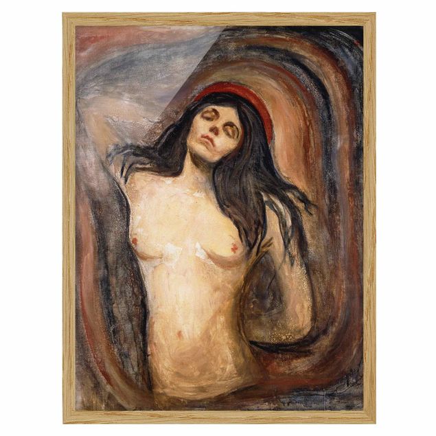 Wanddeko Flur Edvard Munch - Madonna
