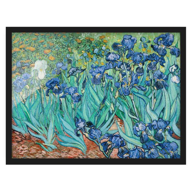 Wanddeko Schlafzimmer Vincent van Gogh - Iris