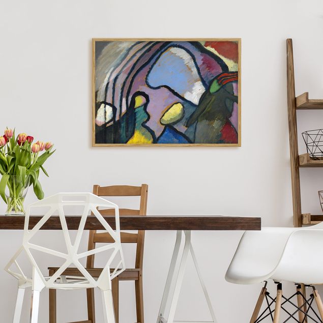 Wanddeko Schlafzimmer Wassily Kandinsky - Improvisation