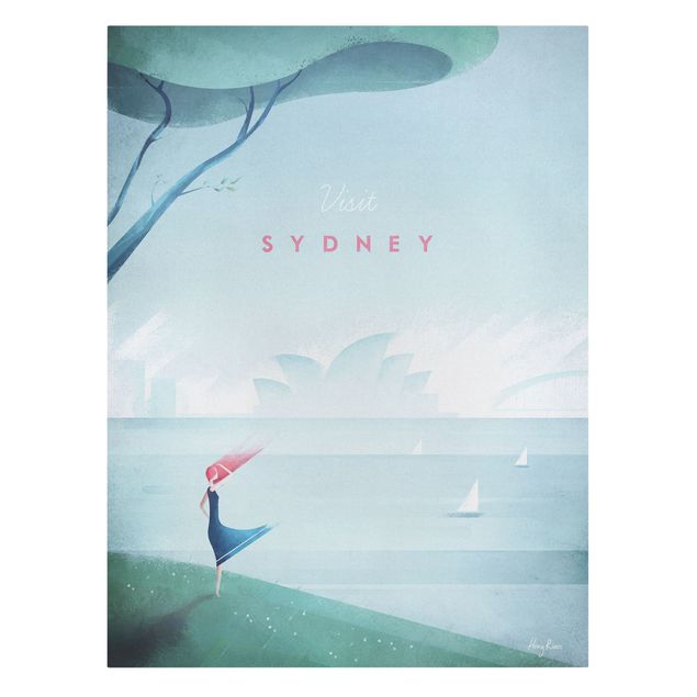 Wanddeko Flur Reiseposter - Sidney
