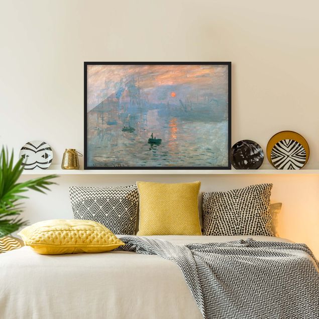 Wanddeko Wohnzimmer Claude Monet - Impression