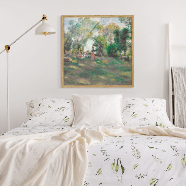 Wanddeko Schlafzimmer Auguste Renoir - Landschaft mit Figuren