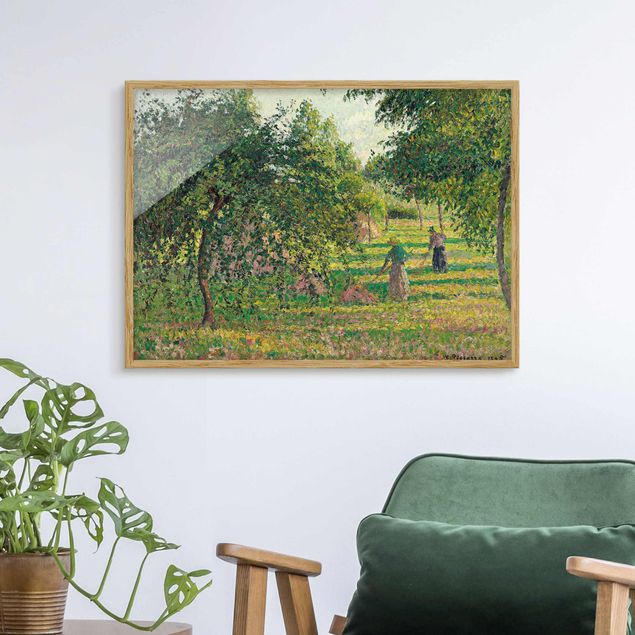 Wanddeko Wohnzimmer Camille Pissarro - Apfelbäume