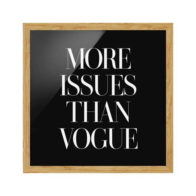 Wanddeko Esszimmer More issues than Vogue