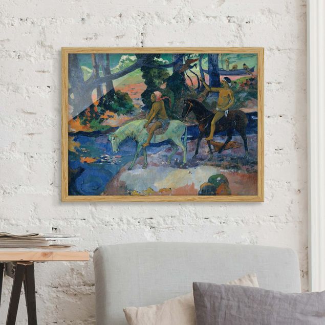 Wanddeko Küche Paul Gauguin - Die Flucht