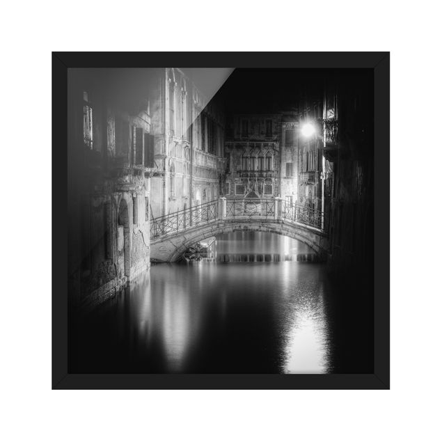 Wanddeko Esszimmer Brücke Venedig