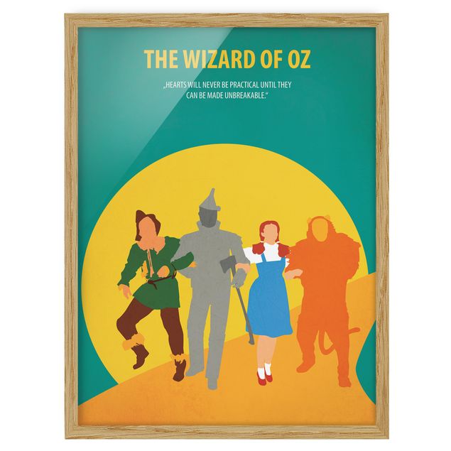 Wanddeko Flur Filmposter The Wizard of Oz