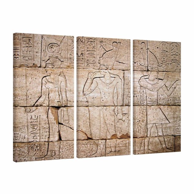 Wanddeko Flur Egypt Relief