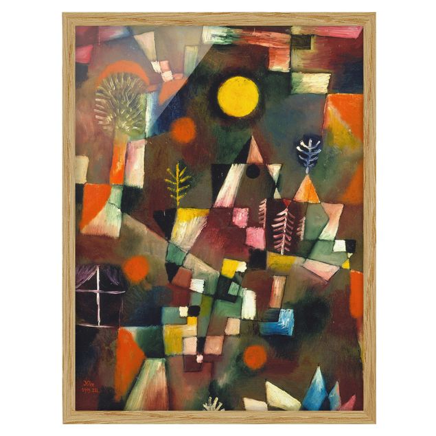 Wanddeko Flur Paul Klee - Der Vollmond