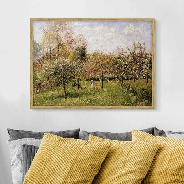 Impressionismus Bilder kaufen Camille Pissarro - Frühling in Eragny