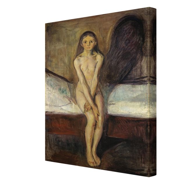 Wanddeko Esszimmer Edvard Munch - Pubertät